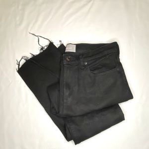 Everlane Straight Leg Raw Hem Jeans